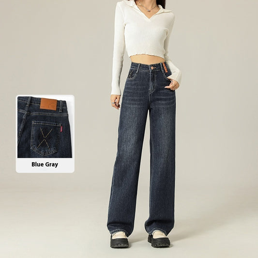 Fashionable Retro Embroidered Jeans For Women