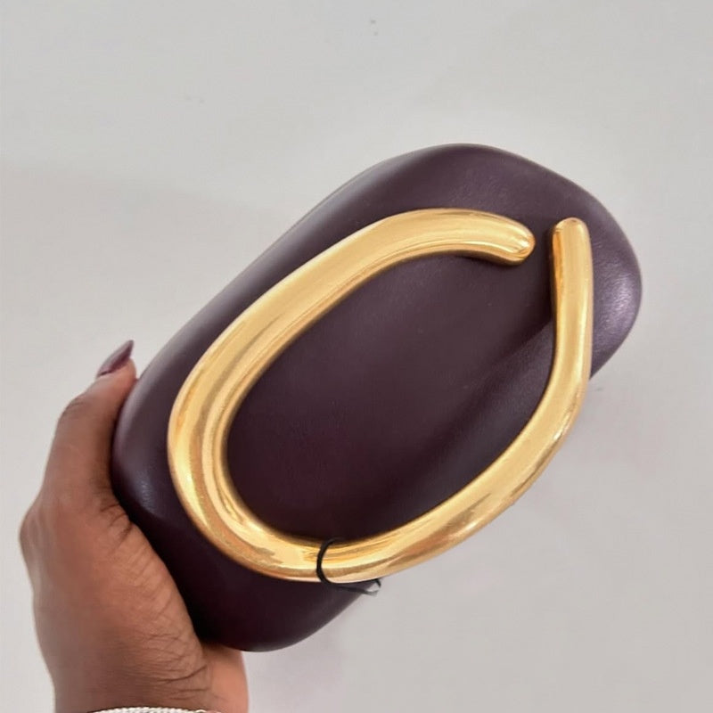 European And American Classic Round Box Clutch Dinner Bag Mini Bag