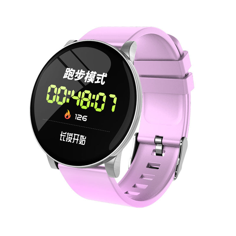 W8 Color Screen Smart Blood Pressure Blood Oxygen Heart Rate Monitoring Sports Bracelet