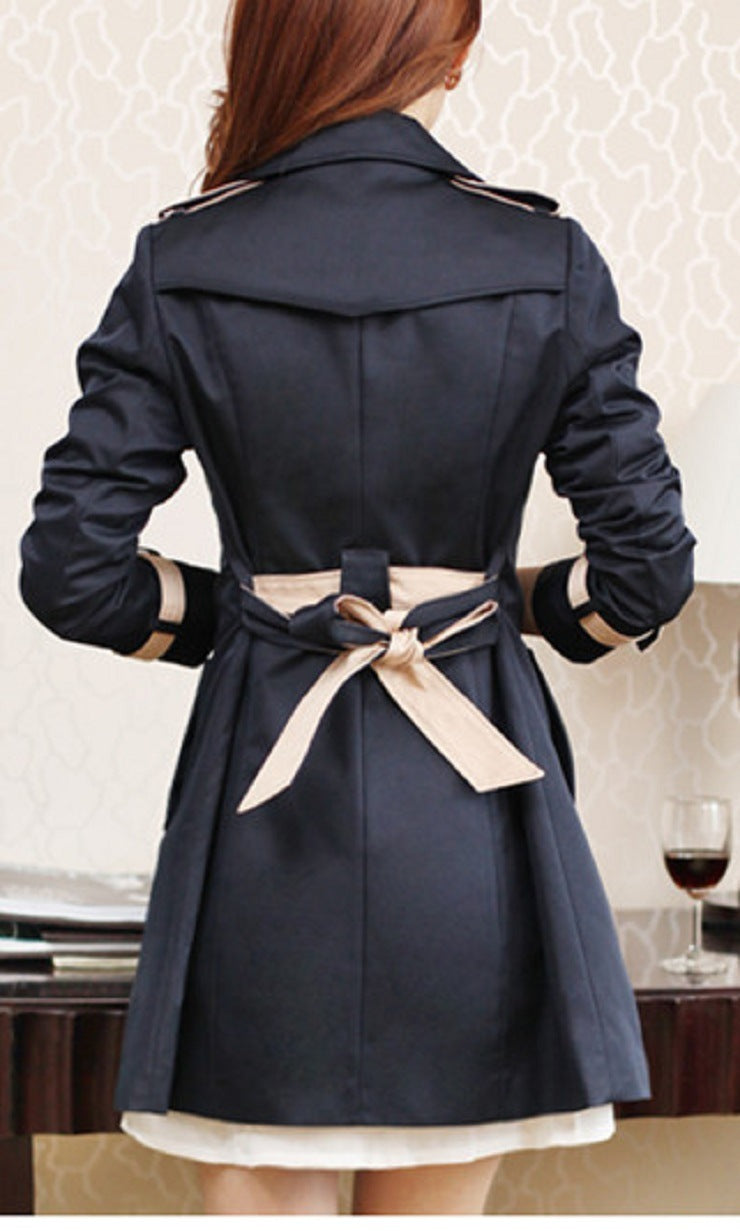 Korean Style Slim Slimming Women's Trench Coat