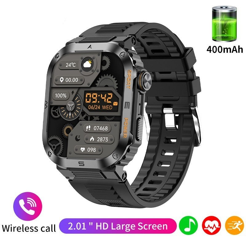 Multifunctional Waterproof Alarm Clock Large Dial Smart Reminder Watch