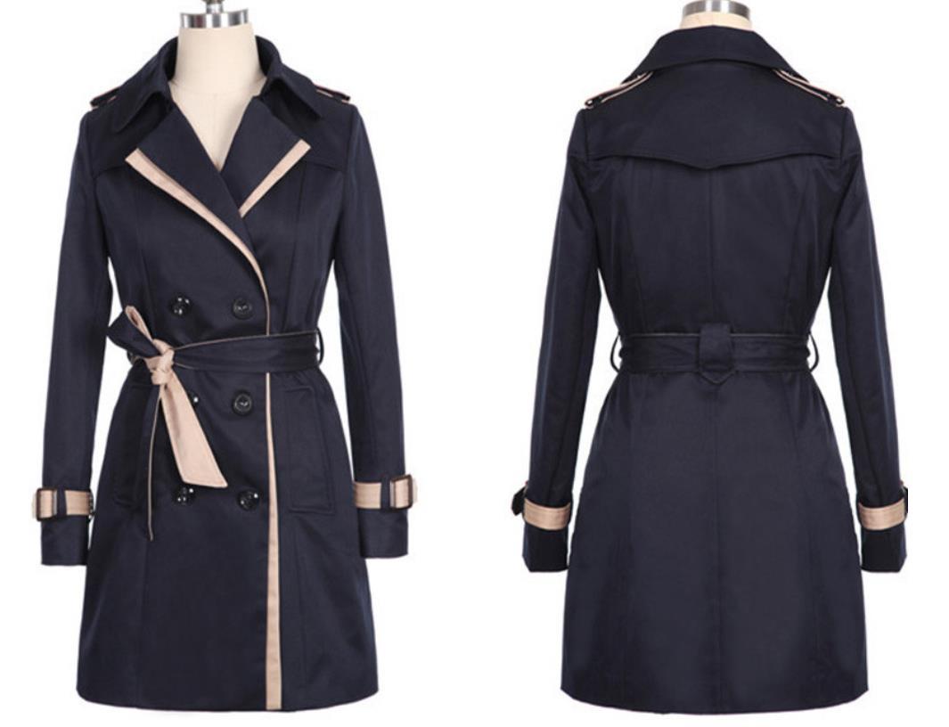 Korean Style Slim Slimming Women's Trench Coat