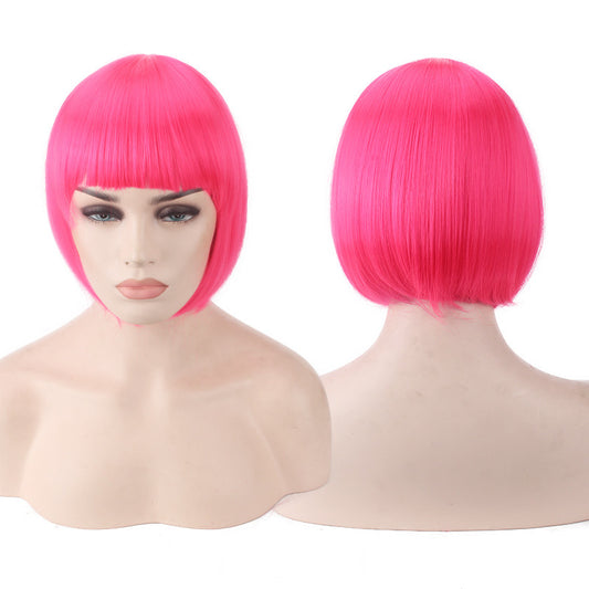 cosplay wig short hair bob