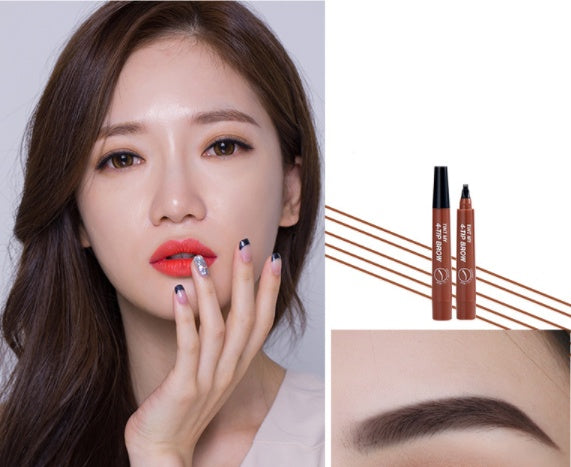 Semi-permanent Waterproof And Sweat-proof Ink Wild Eyebrow Pencil Eyebrow Cream