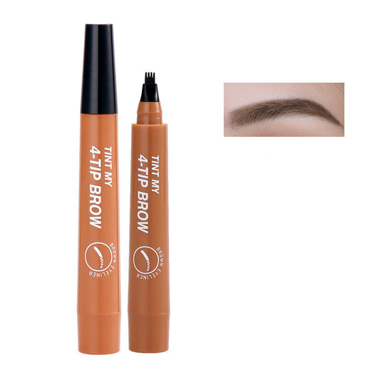 Semi-permanent Waterproof And Sweat-proof Ink Wild Eyebrow Pencil Eyebrow Cream