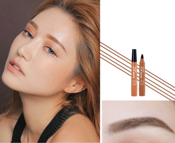 Semi-permanent Waterproof And Sweat-proof Ink Wild Eyebrow Pencil Eyebrow Cream