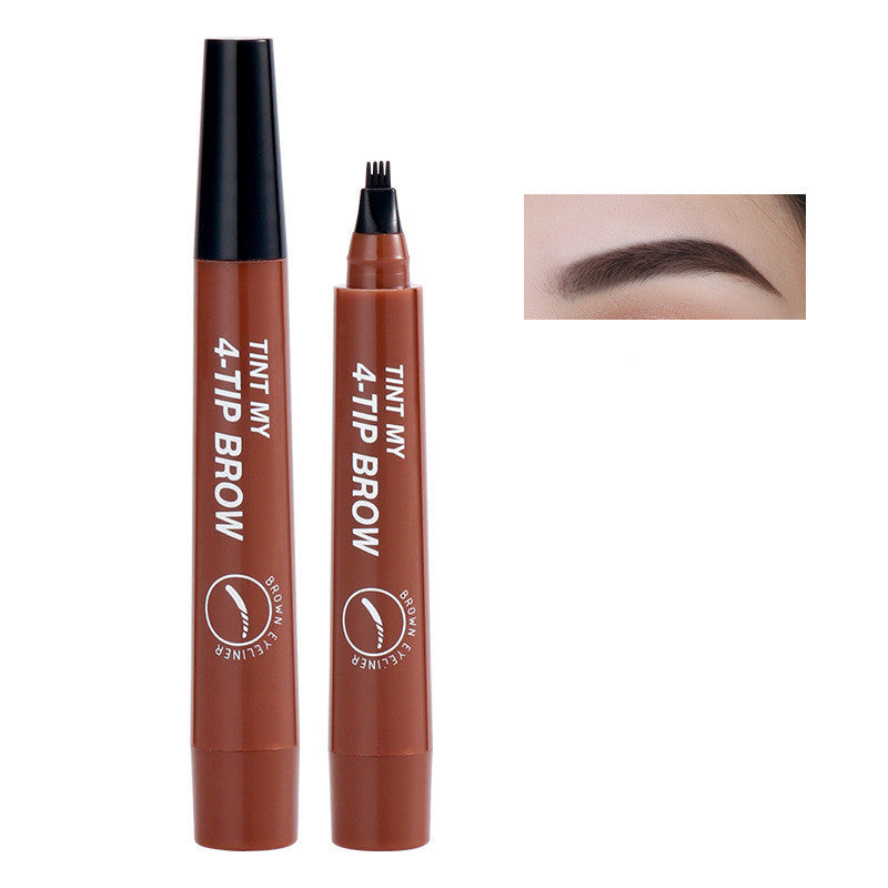 Semi-permanent Waterproof And Sweat-proof Ink Wild Eyebrow Pencil Eyebrow Cream