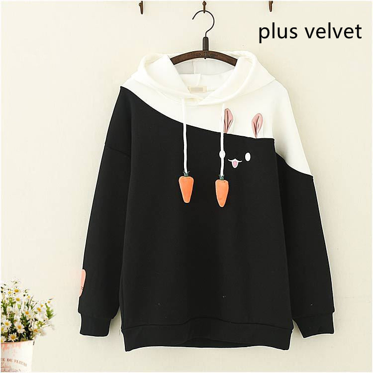 Hooded Sweatshirt Student Girl Soft Cute Girl Coat Girlfriend Fashion Trendy