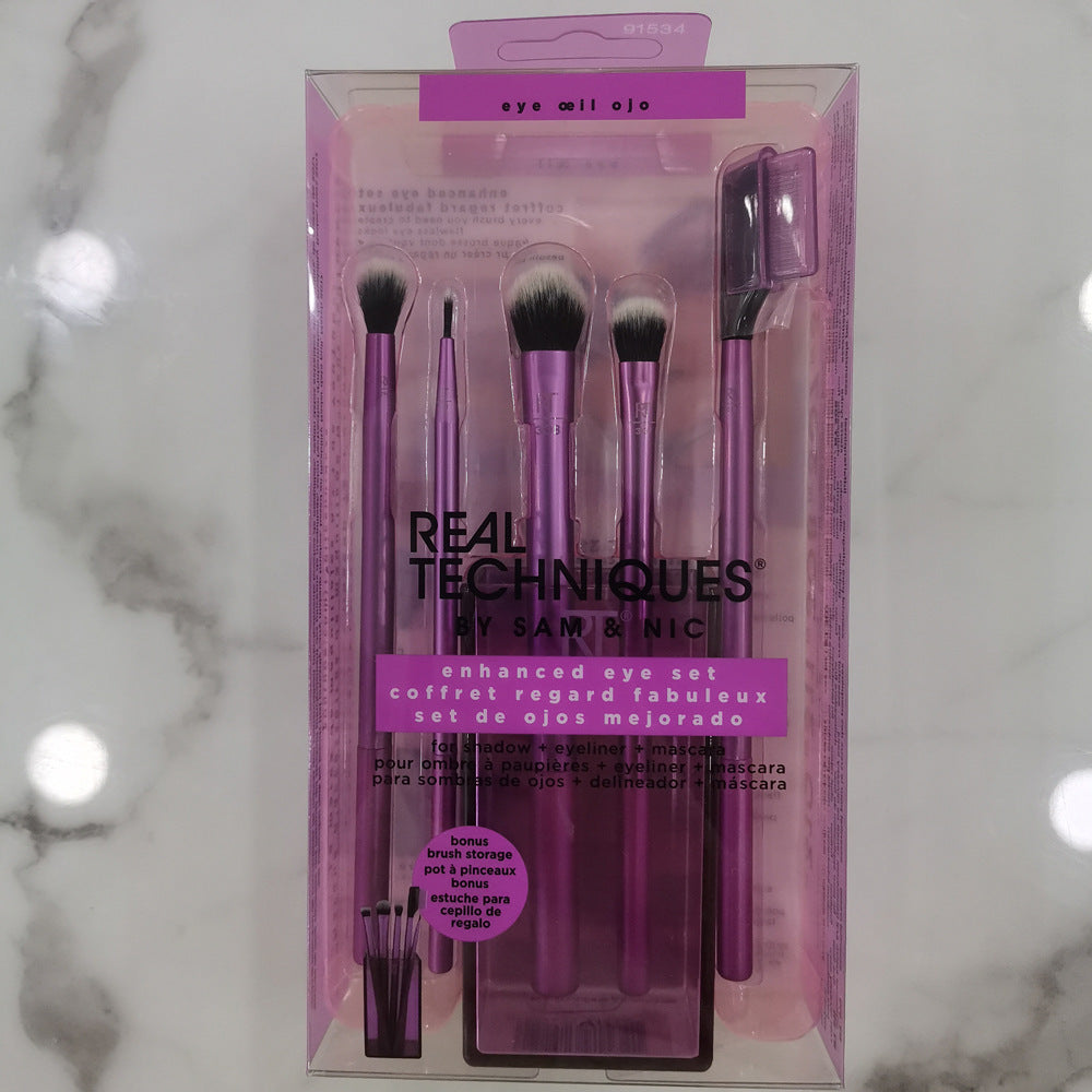 New REAL T Makeup Brush Set 5pcs Makeup Brush Makeup Tools