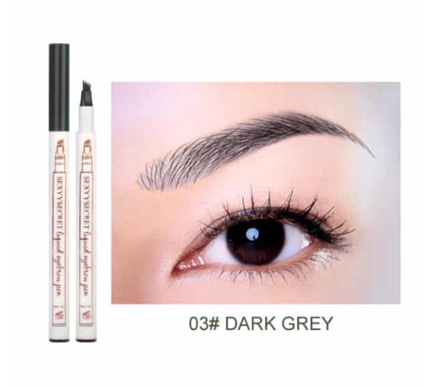 Four-head Engraving Eyebrow Liquid Eyebrow Pencil