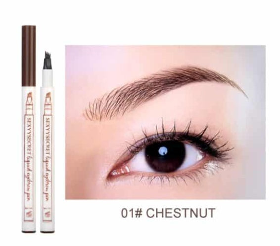 Four-head Engraving Eyebrow Liquid Eyebrow Pencil