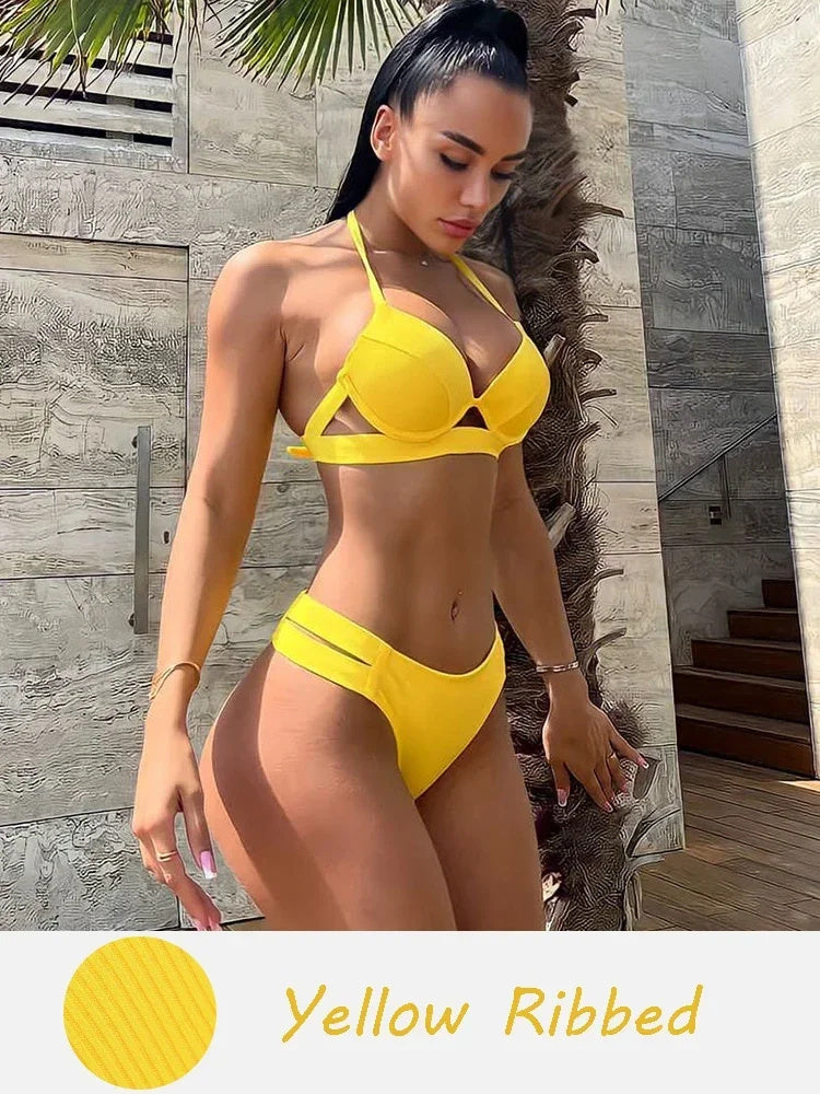 Bikini Backless Skinny New Swimwear Women