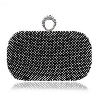 Evening Clutch Bags Diamond-Studded Evening Bag With Chain Shoulder Bag