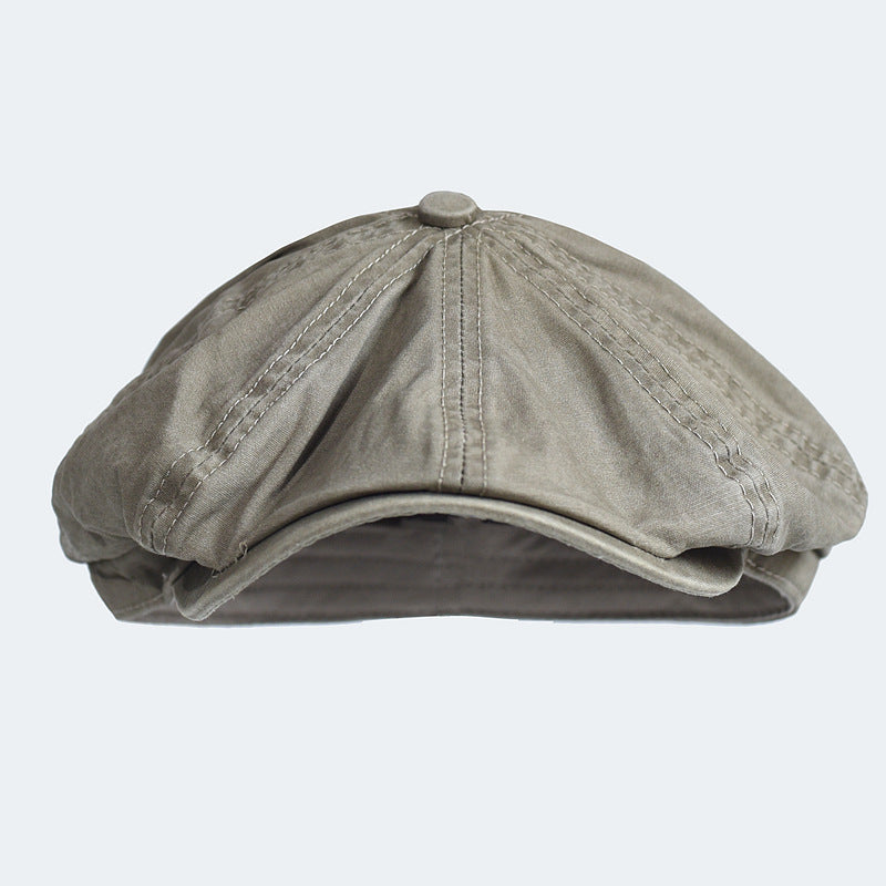 Men's Beret Cotton Tapered