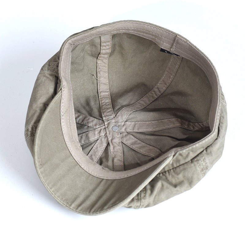 Men's Beret Cotton Tapered