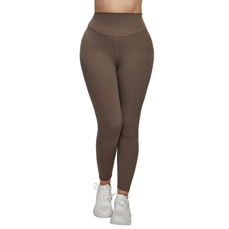 High Waist Belly Contracting Large Size Yoga Pants