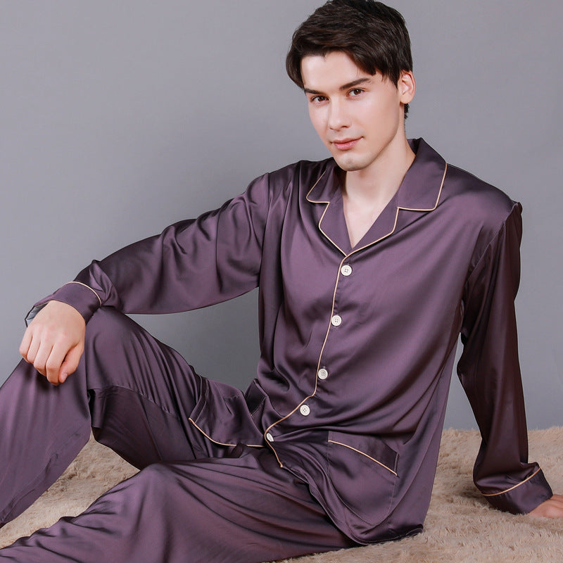 Men's New Fall Long Sleeve Pajamas