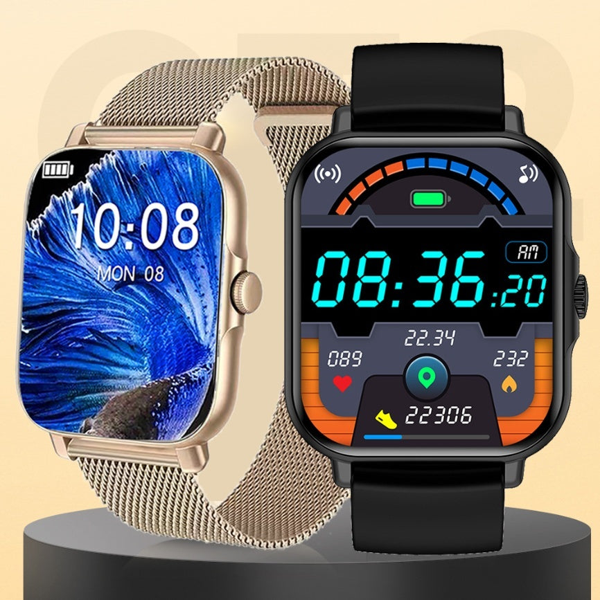 Bluetooth-compatible Calling Smart Watch Message Reminder Sports Heart Rate Sleep Monitoring