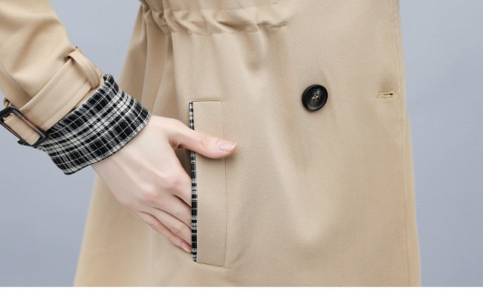 Trench Coat Mid-length Women's Casual