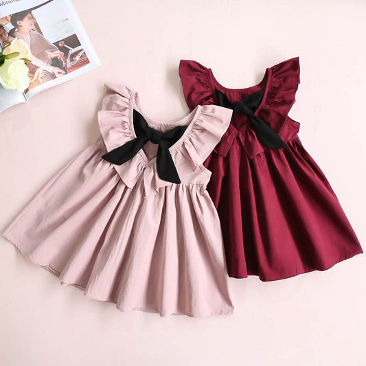 Children's Sleeveless One-piece Dress