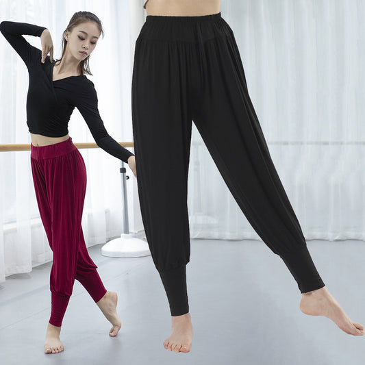 Modal Lantern Dance Pants Female