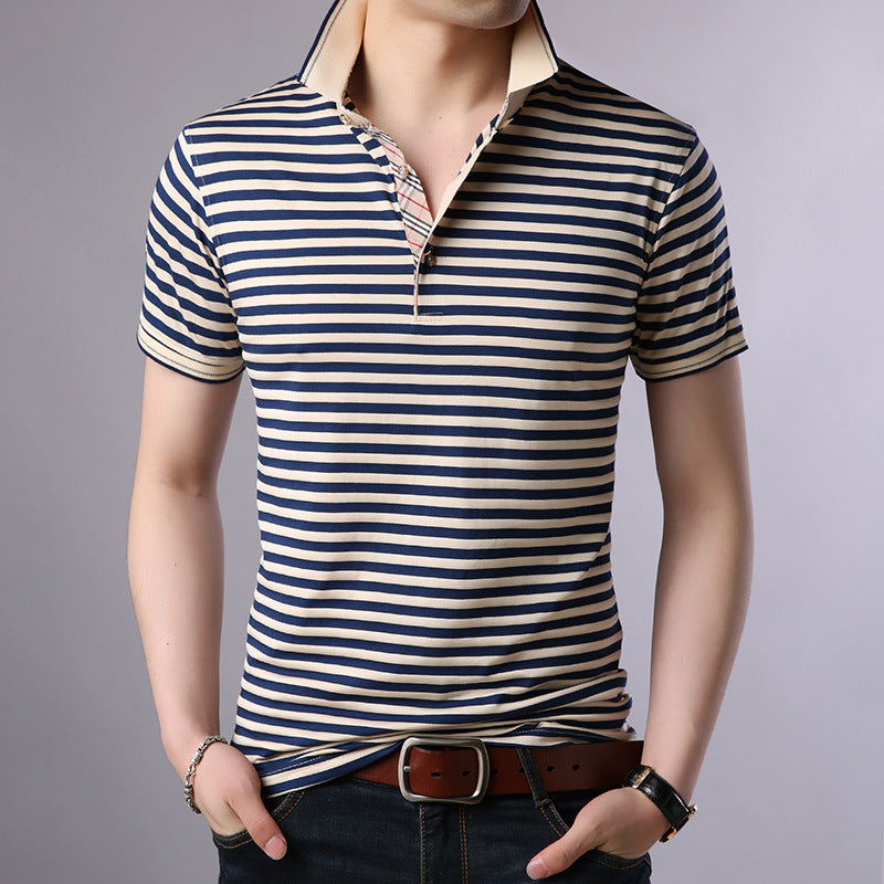 Men's short sleeve polo shirt