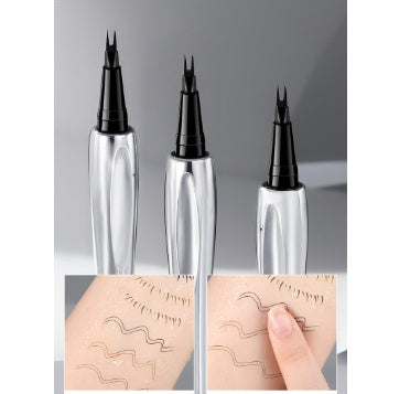 Two Fork Eyebrow Pencil Waterproof Sweat-proof Wild Eyebrow Eyeliner