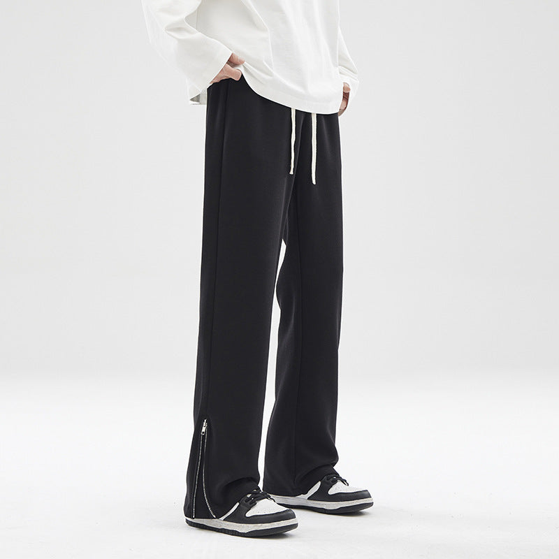 American High Street Zipper Sweatpants Men