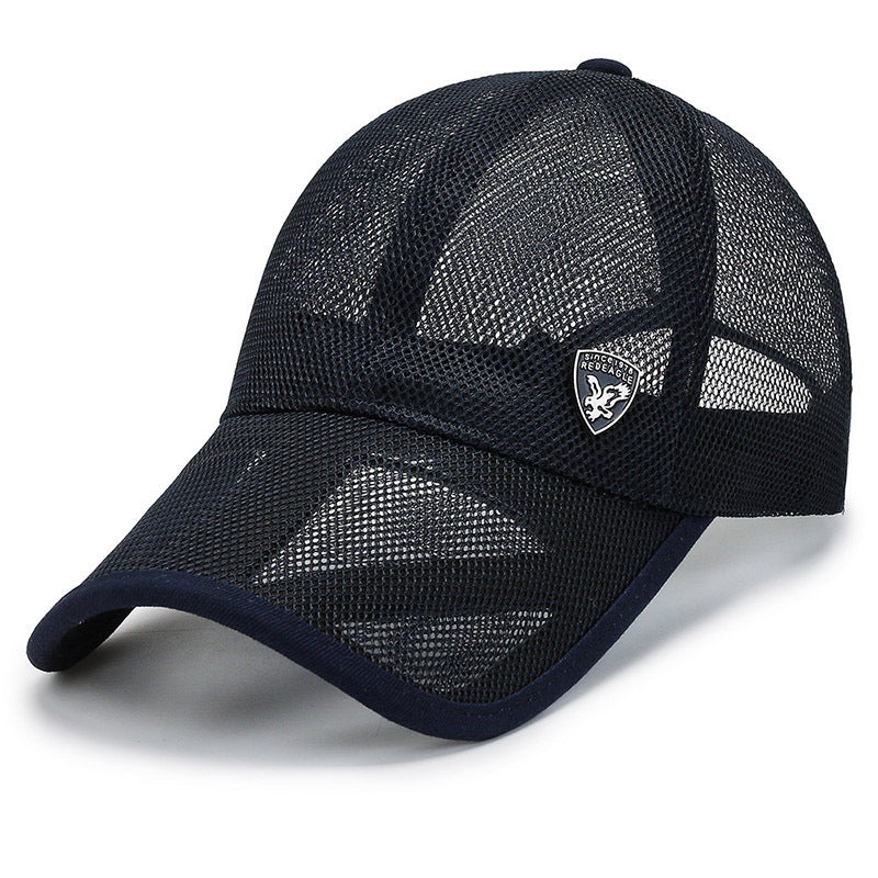 Thin Sunscreen Baseball Breathable Net Peaked Cap