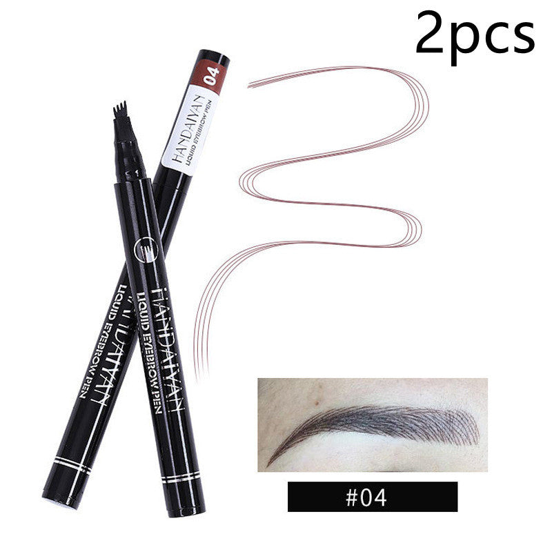 Four-head Eyebrow Pencil Liquid Eyebrow Pencil Tattoo Eyebrow Pencil Eyebrow Pencil 4-head Eyebrow Pencil Four-jaw Eyebrow Pencil