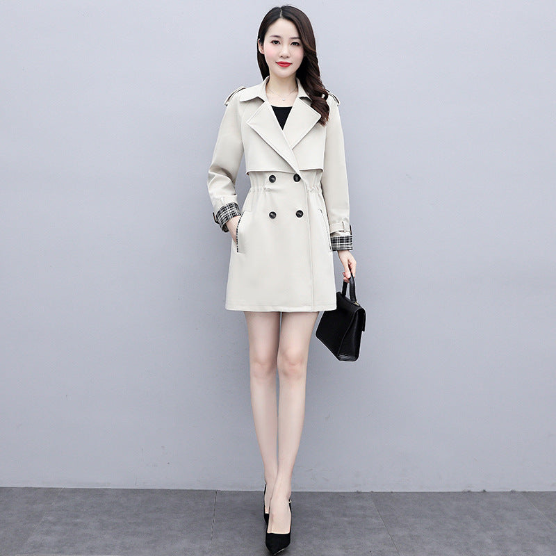 Trench Coat Mid-length Women's Casual