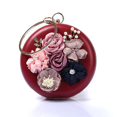 Gorgeous Round Clutches - RED