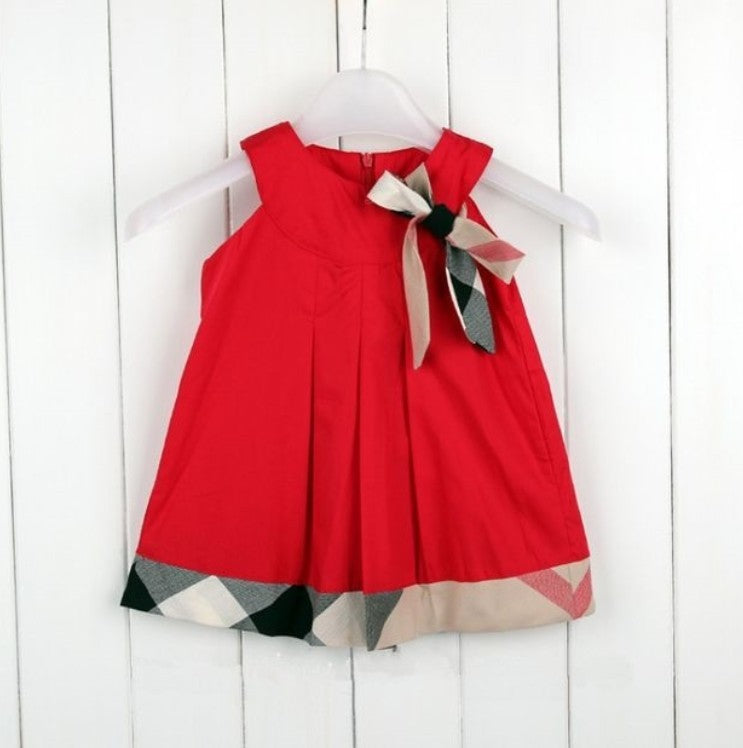 Bow girl dress