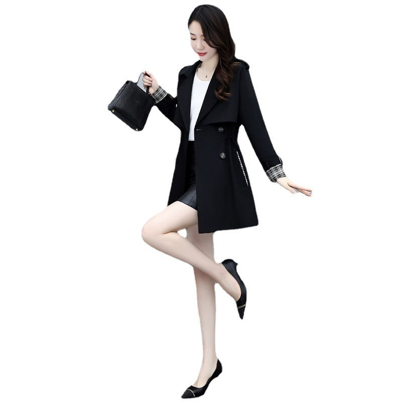 Trench Coat Mid-length Women's Casual