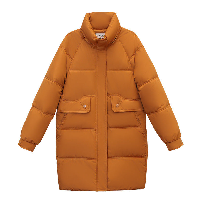 Down Cotton-padded Jacket Fashionable Cotton Coat Hooded