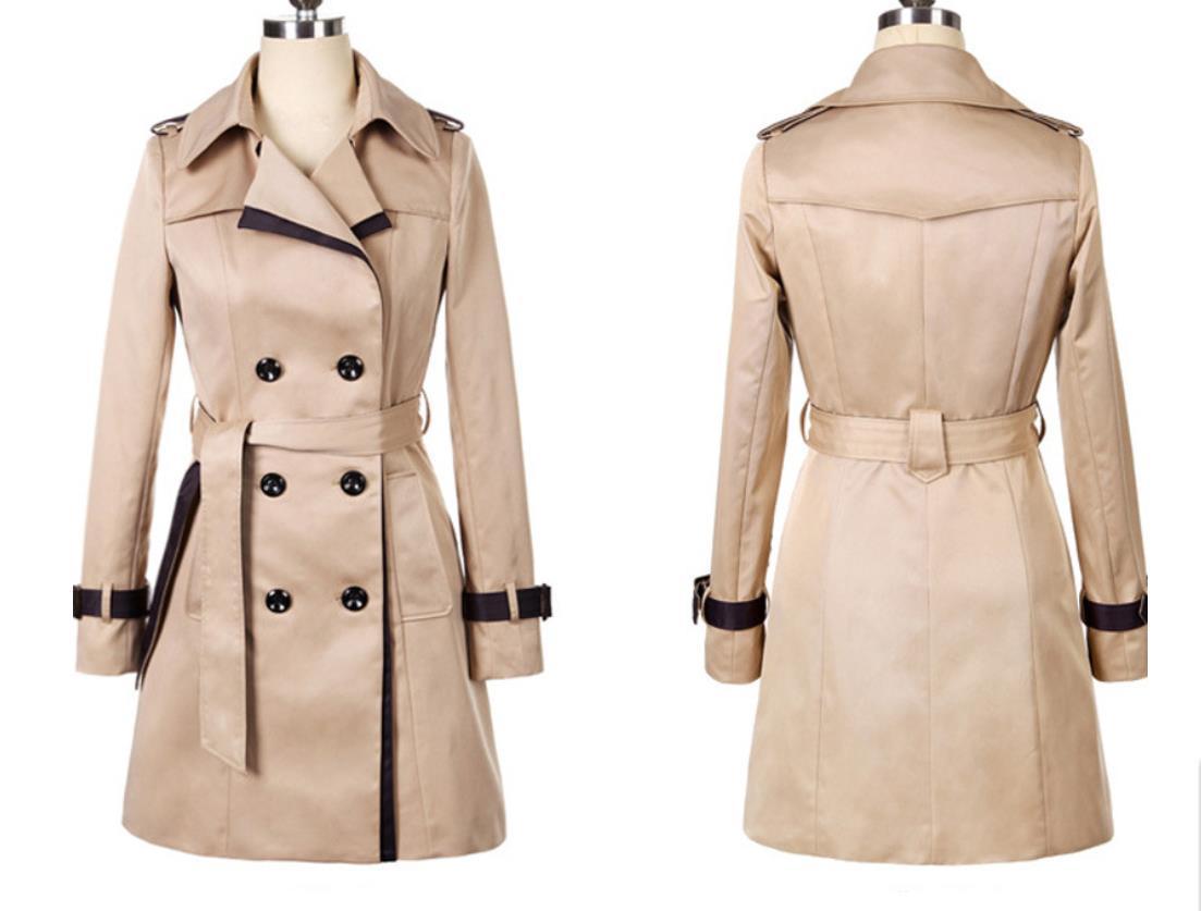 Korean Style Slim Slimming Women's Trench Coat