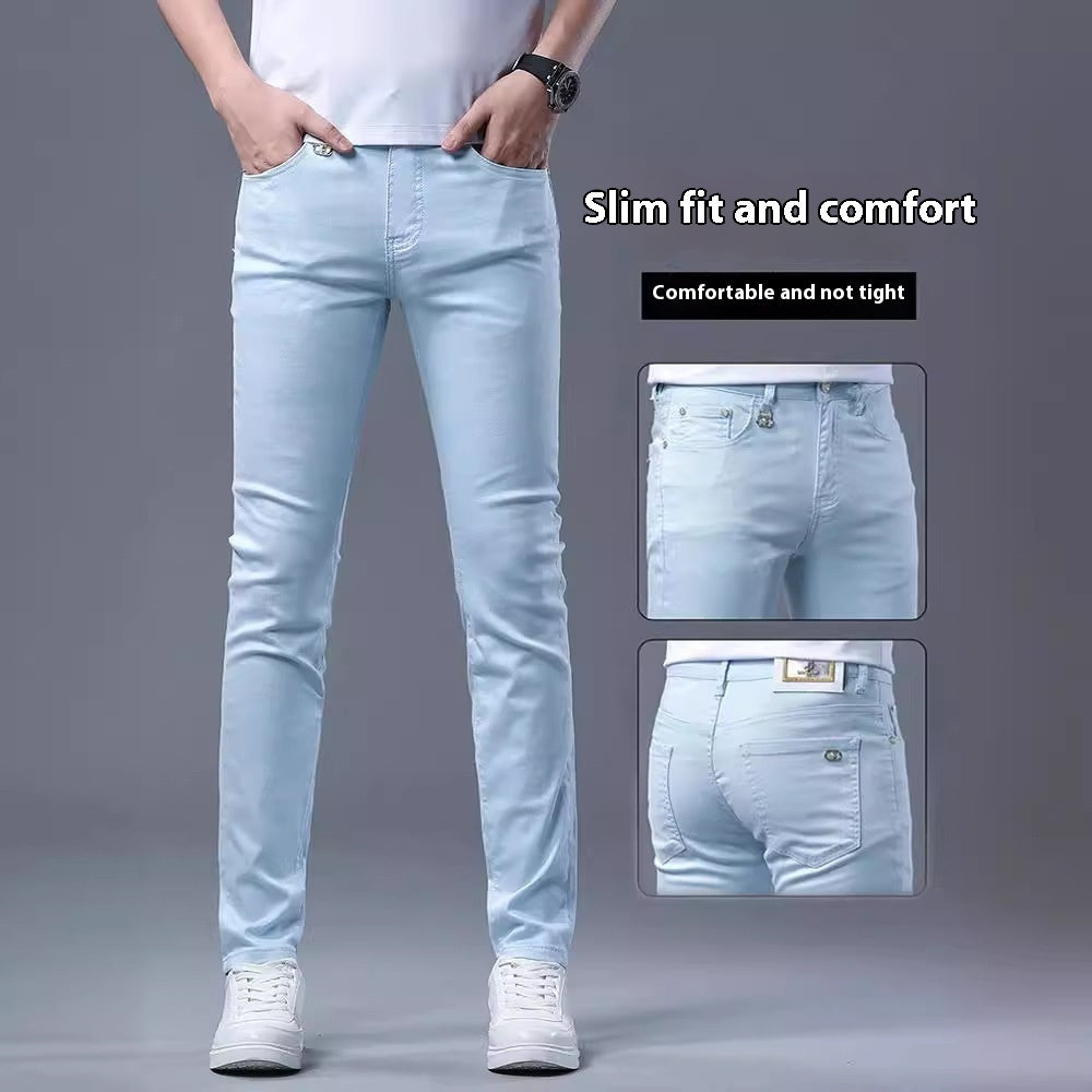 Xintang SpringSummer New Nostalgic Washed Jeans For Men