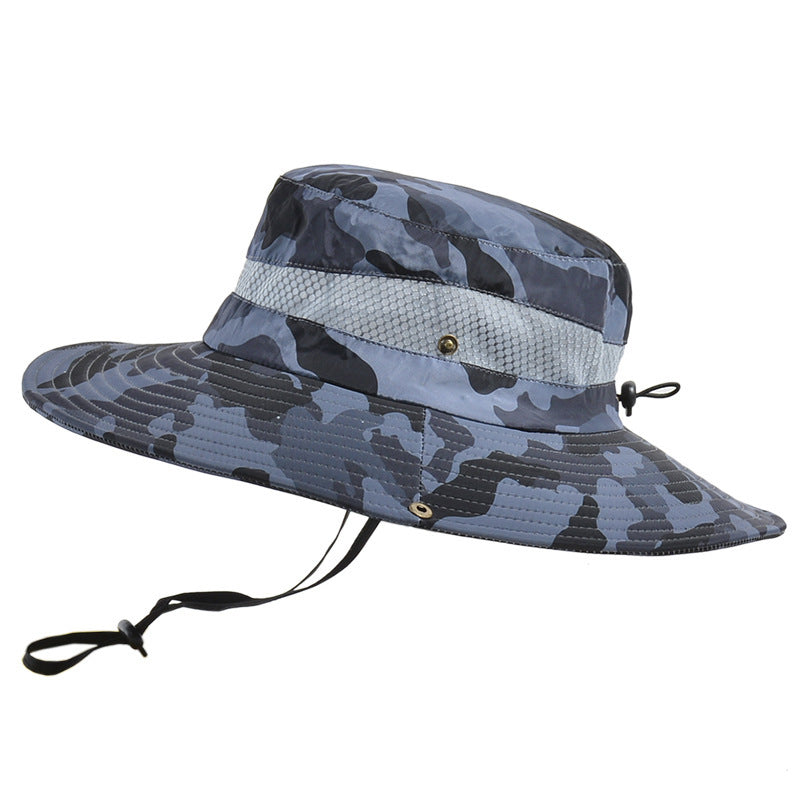 Outdoor Fisherman Hat Casual Jungle Round Brim