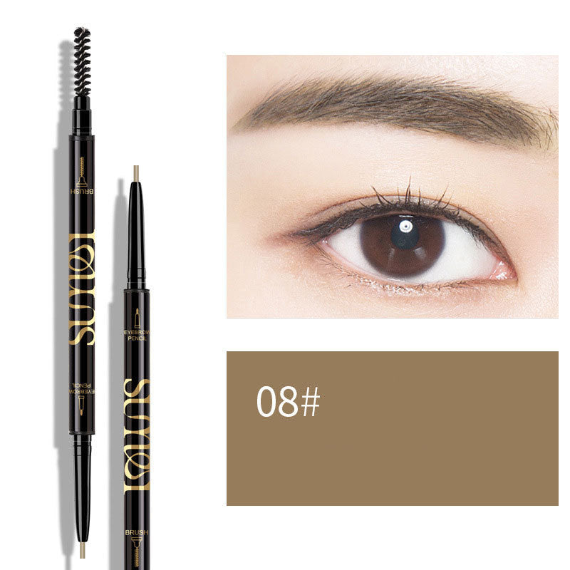 Rotary eyebrow pencil