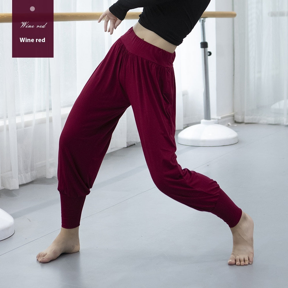 Modal Lantern Dance Pants Female