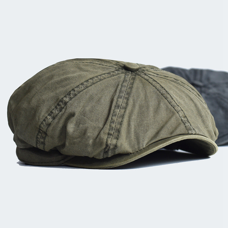 Men's Beret Cotton Tapered