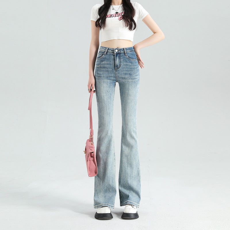 Women's Fashion Slim Gradient Bootcut Pants