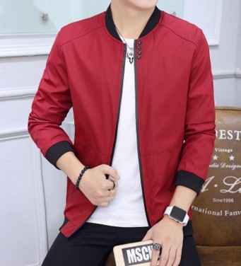 Spring Autumn Slim Fit Men's Thin Jackets