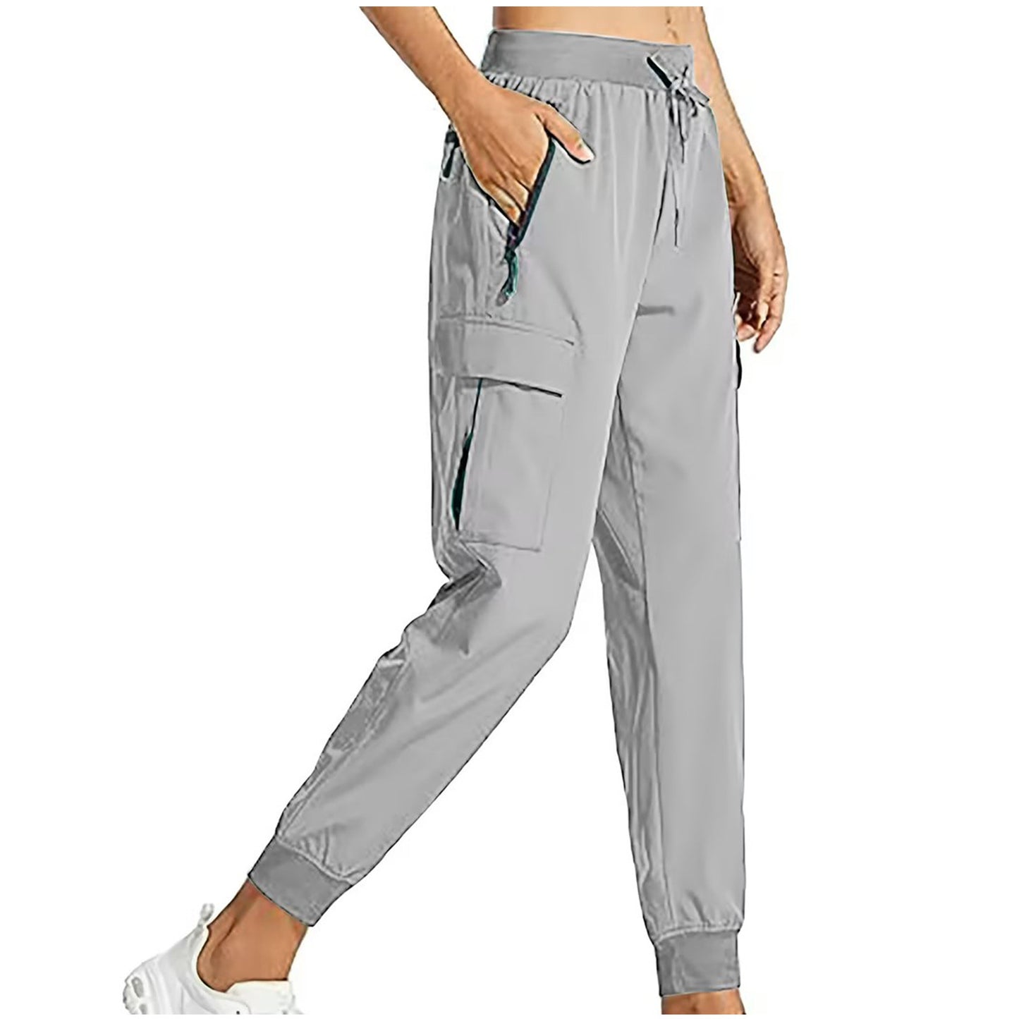 Women's Workwear Jogger Pants Nylon Quick-drying Climbing Pants Sports Fitness Outdoor Casual