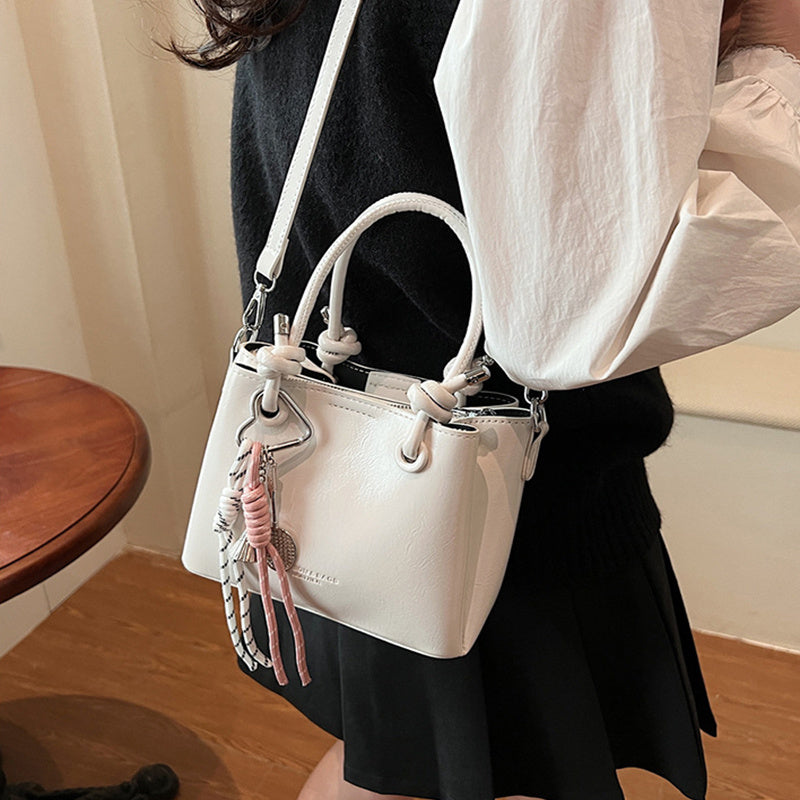 Women's Messenger Bag Fashion Portable One-shoulder Bucket Bag