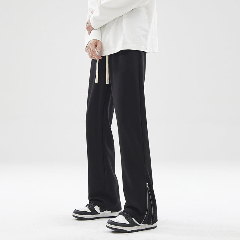 American High Street Zipper Sweatpants Men