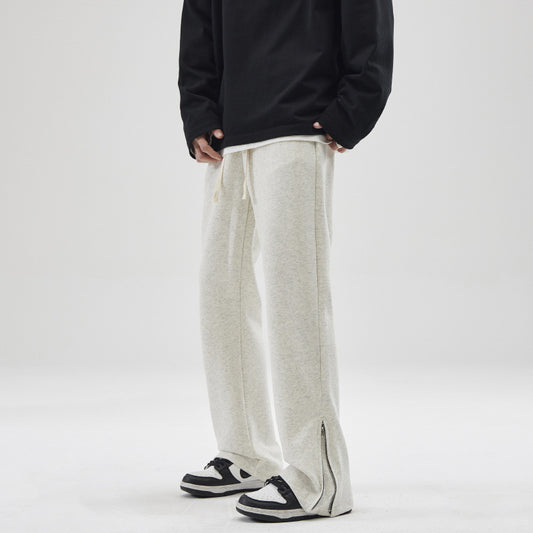 American High Street Zipper Sweatpants Men