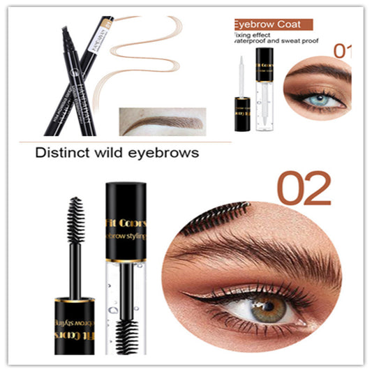 Four-head Eyebrow Pencil Liquid Eyebrow Pencil Tattoo Eyebrow Pencil Eyebrow Pencil 4-head Eyebrow Pencil Four-jaw Eyebrow Pencil