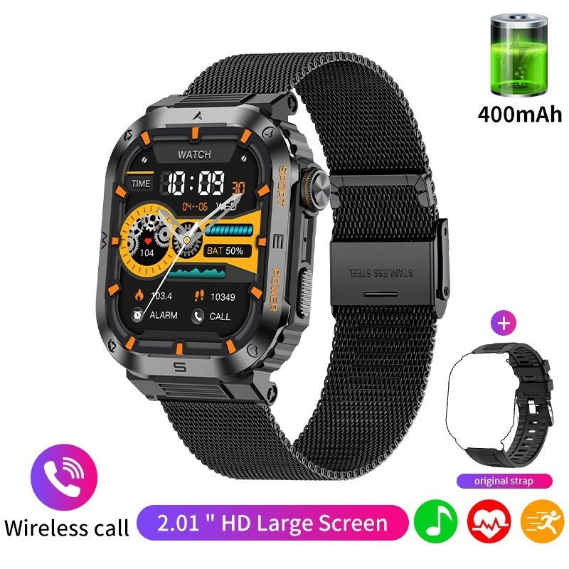 Multifunctional Waterproof Alarm Clock Large Dial Smart Reminder Watch