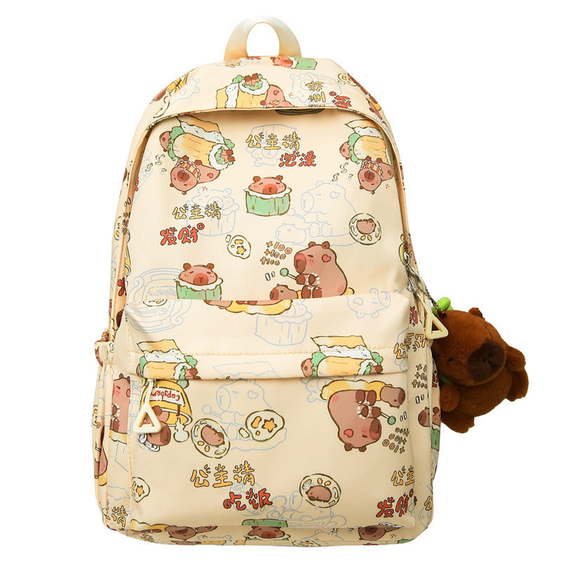 Fashion Personality Capabala Girlish Schoolbag